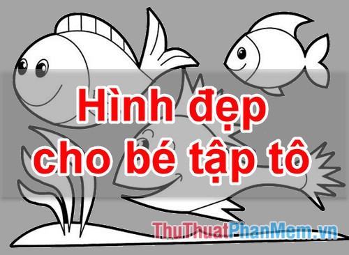 100+ Hình đẹp cho bé tập tô màu 2023