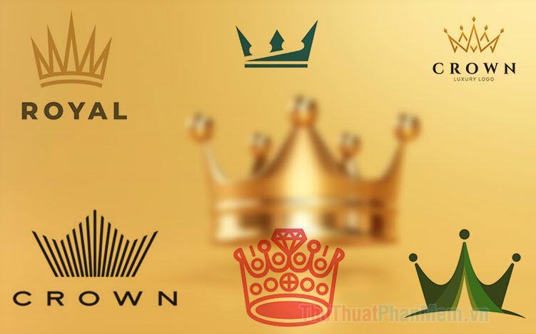 100+ Logo vương miện đẹp – Mẫu thiết kế logo vương miện đẹp, sang trọng, đẳng cấp