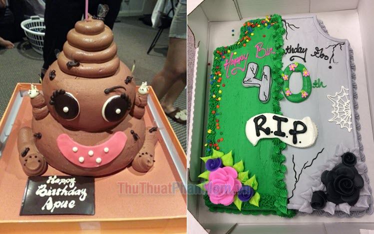 100+ Mẫu bánh sinh nhật hài hước, vui nhộn, hài hước, troll hay nhất
