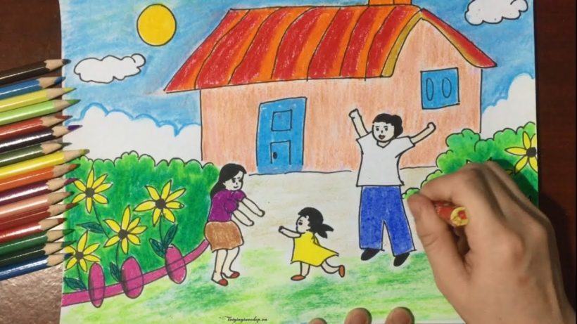 Vẽ tranh gia đình đơn giản: Gia đình là nơi chúng ta cảm thấy yên bình và hạnh phúc nhất. Hãy xem những tác phẩm vẽ tranh của các họa sĩ tự do thể hiện tình yêu gia đình đơn giản mà đầy ý nghĩa.