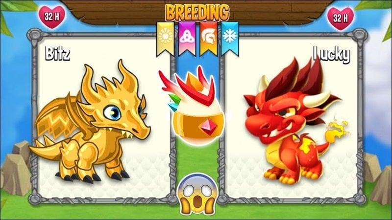 Dragon City Android mod tối thiểu