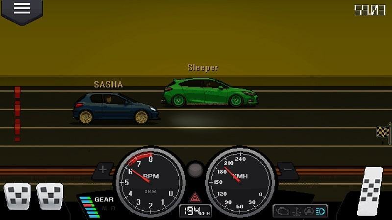 Tải xuống Pixel Car Racer MOD