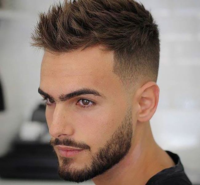 Kiểu tóc Quiff ngắn cho nam