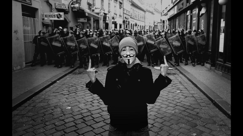 Hình ảnh ngầu của Hacker, Anonymous