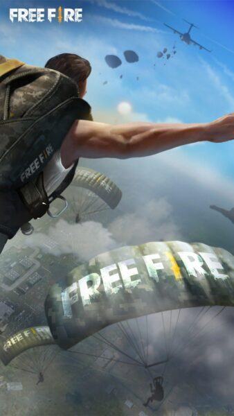 Hình ảnh Free Fire thả dù