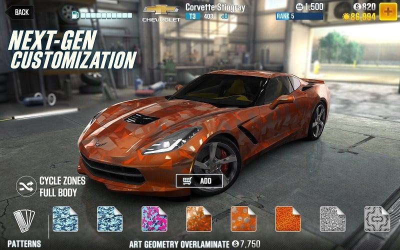 Cuộc đua CSR 2 .  APK