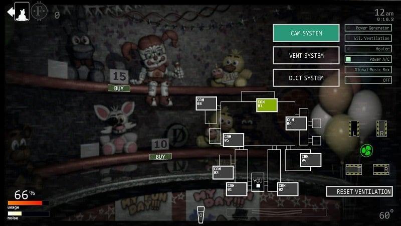 Ultimate Custom Night mod miễn phí