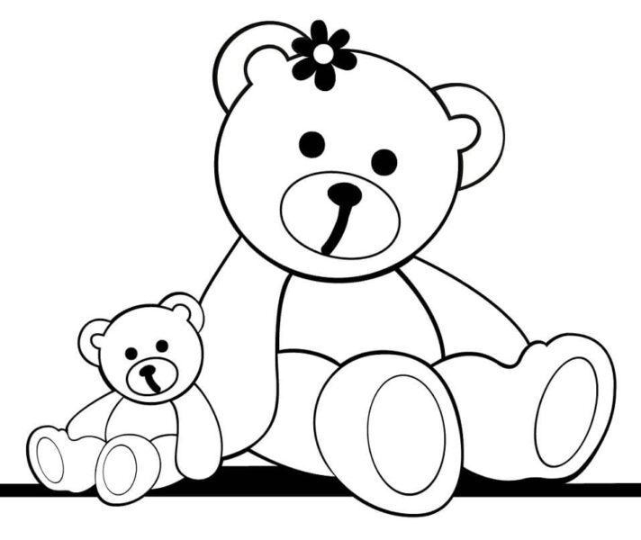 Tuyển Tập Tranh Tô Màu Con Gấu Đẹp Nhất Cho Bé  Tranh Tô Màu cho bé