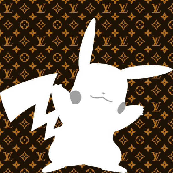 Ảnh avatar màu trắng của Pikachu