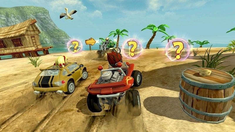 Bãi biển Buggy Racing MOD