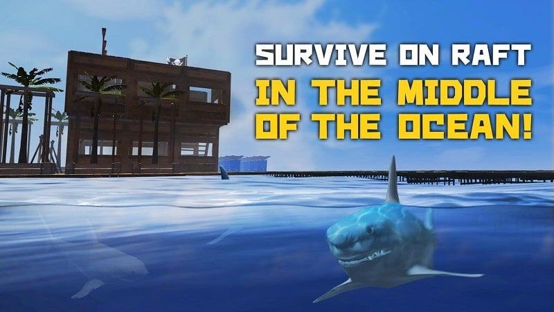 Tải xuống mod Survive the Raft Crafting in the Ocean