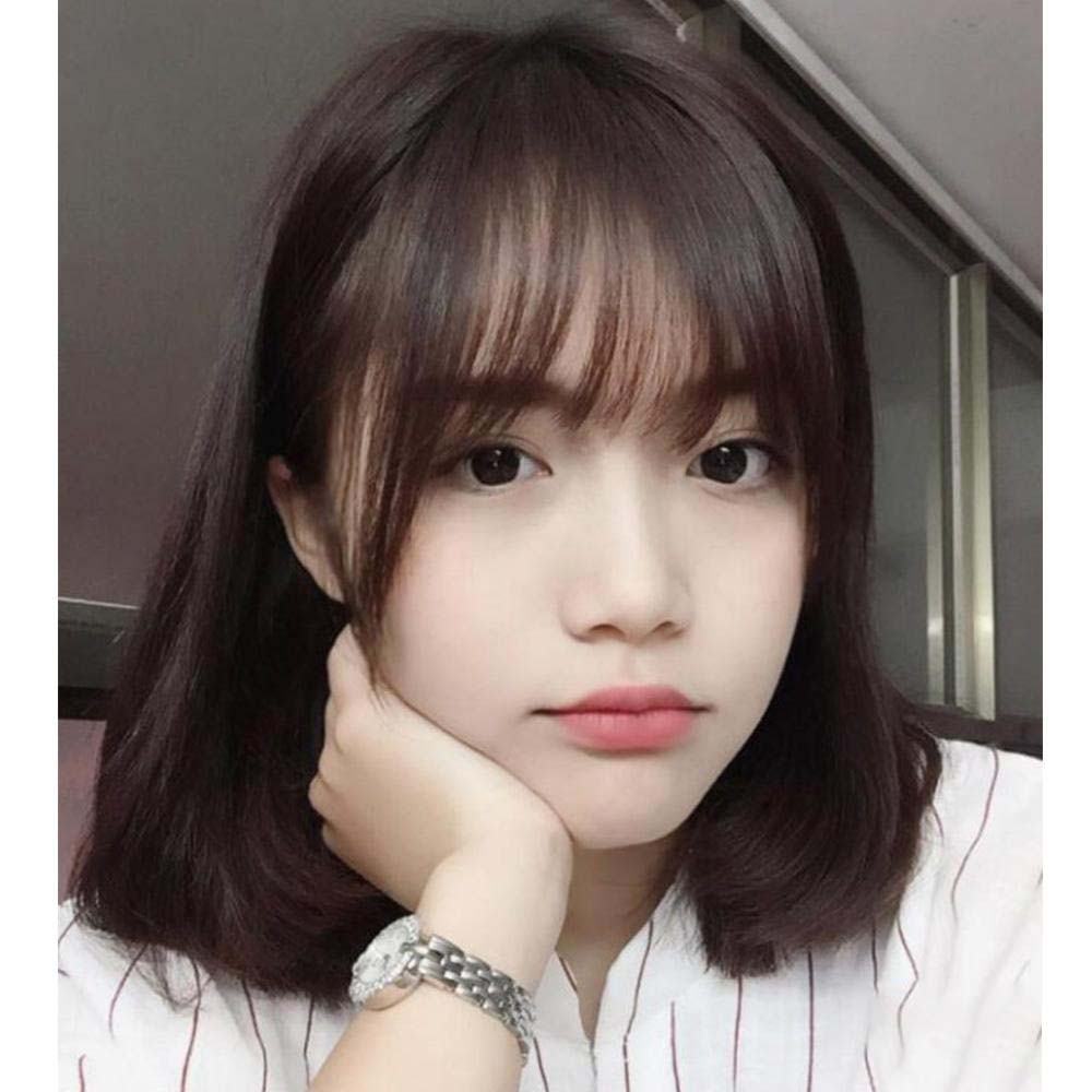 Ảnh girl xinh tóc ngắn che mặt dễ thương