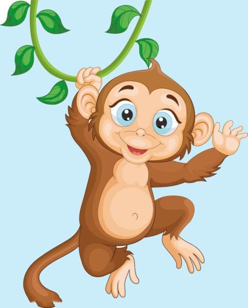 Hình ảnh con khỉ đáng yêu này chính là điều mà bạn không thể bỏ qua. Được chụp với tư thế ngộ nghĩnh và hào hứng, bạn sẽ bị cuốn hút bởi những đường nét tuyệt vời và biểu cảm đáng yêu của chú khỉ này.