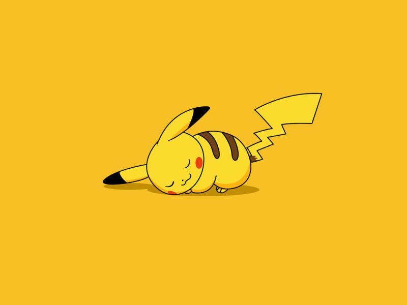 Hình ảnh hoạt hình Pikachu ngộ nghĩnh, đáng yêu