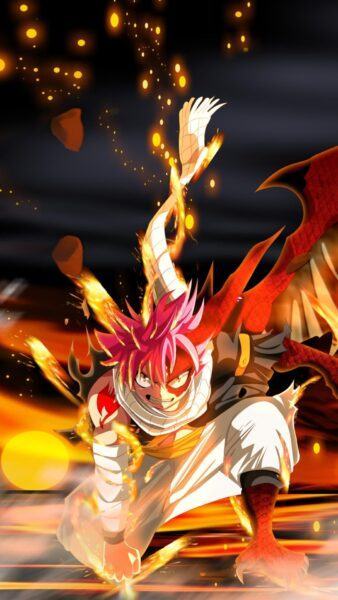 Hình ảnh Natsu Dragneel biến hình