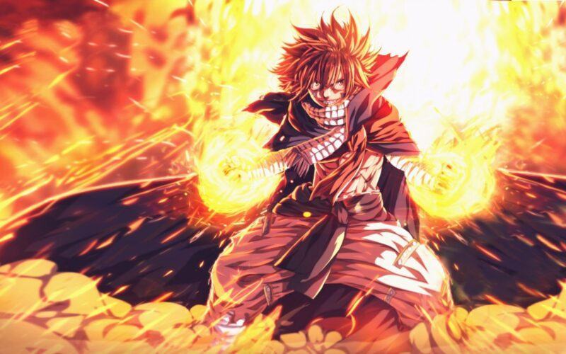 Hình ảnh sức mạnh biến hình của Natsu Dragneel