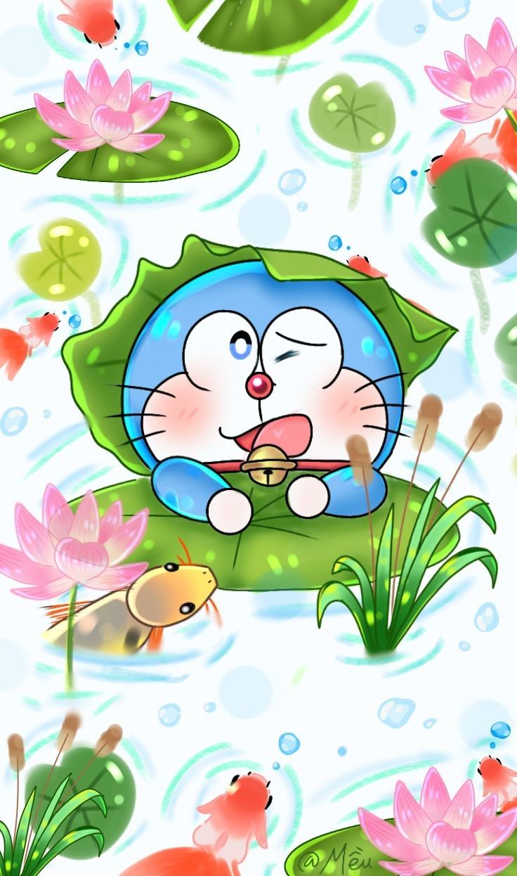 Hình ảnh Doraemon chibi dễ thương