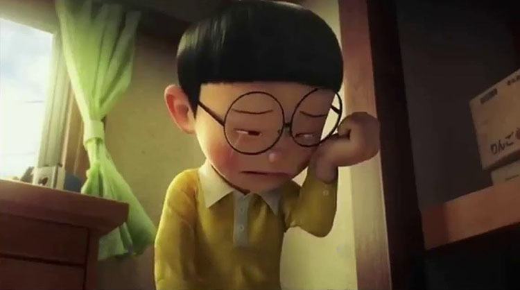 hình ảnh nobita buồn