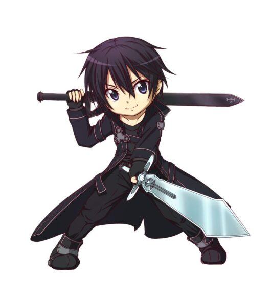 Hình ảnh chibi Kirito cực ngầu