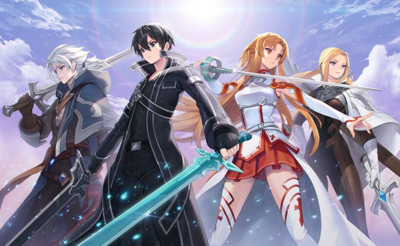 Hình ảnh Kirito và mọi người thật đẹp