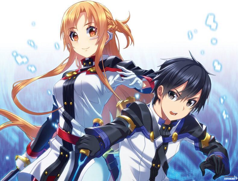 Hình ảnh Kirito và Asuna đẹp cho máy tính