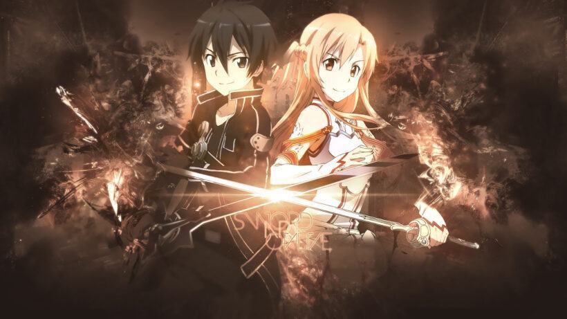 Hình nền Kirito và Asuna đẹp cho máy tính