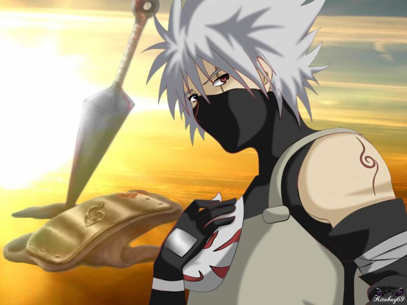 Hình ảnh cực ngầu của Kakashi