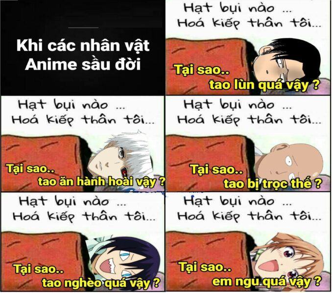 Ảnh anime hài hước, siêu lầy