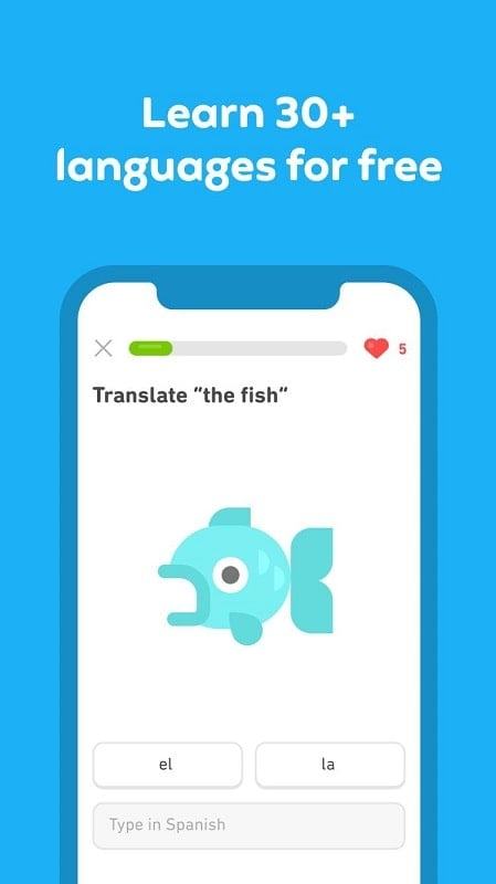 chế độ Duolingo