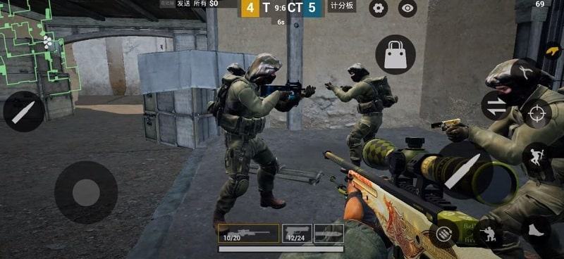 Apk mod CSGO di động