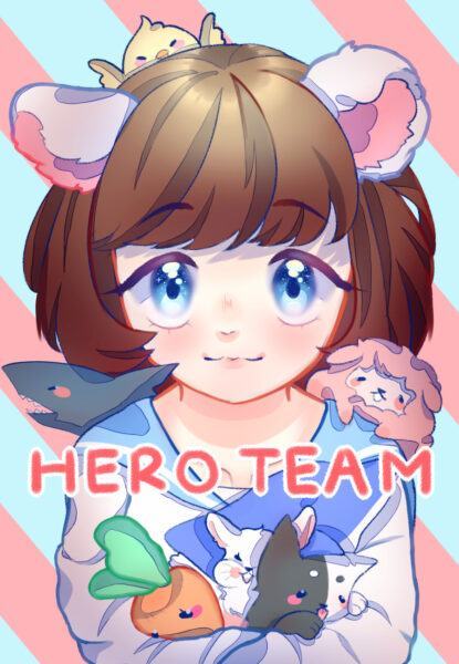 Hình ảnh chibi Hero Team dễ thương