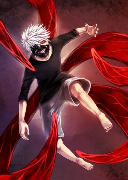 Hình ảnh sắc nét của Kaneki Ken