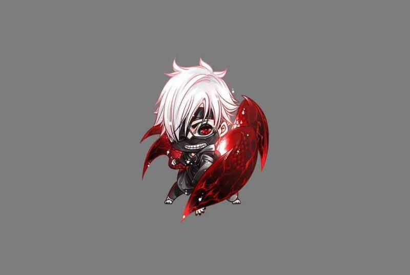 Hình ảnh cực ngầu của Kaneki Ken Chibi