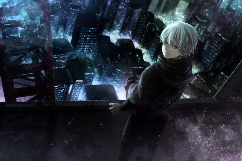 Hình ảnh Kaneki Ken đẹp buồn nhất làm hình nền