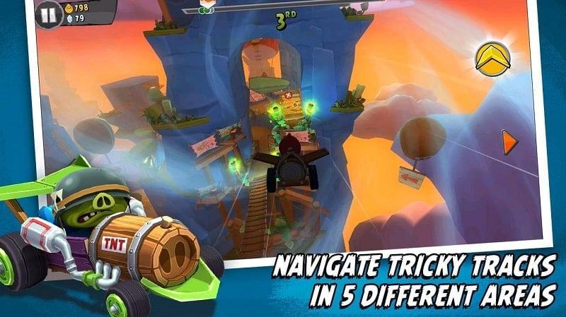 Bản mod Angry Birds Go miễn phí