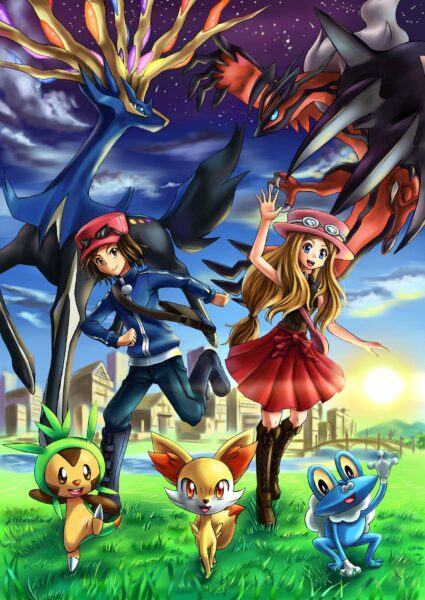 Hình ảnh Pokemon xy huyền thoại đã trở lại