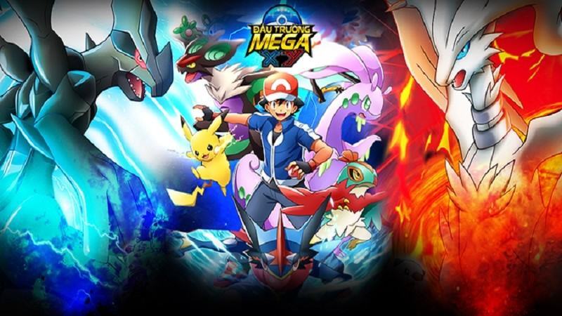 Hình ảnh đấu trường Pokemon xy