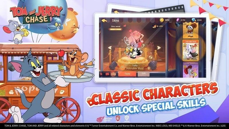 Apk mod TomJerryChase miễn phí