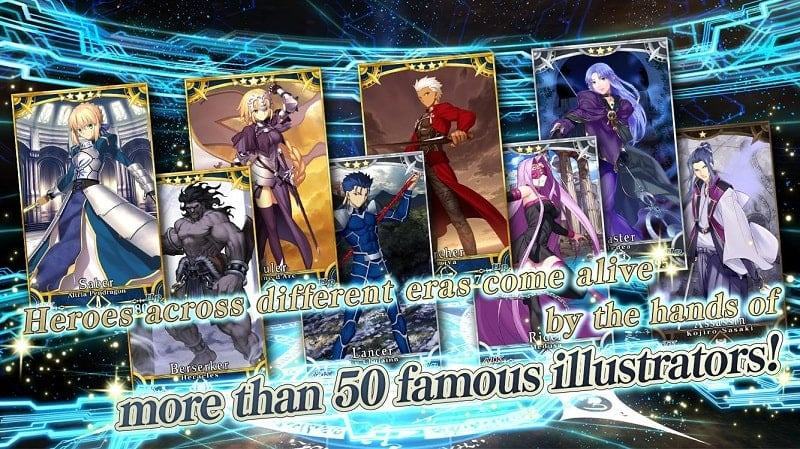 Fate Grand Order mod miễn phí