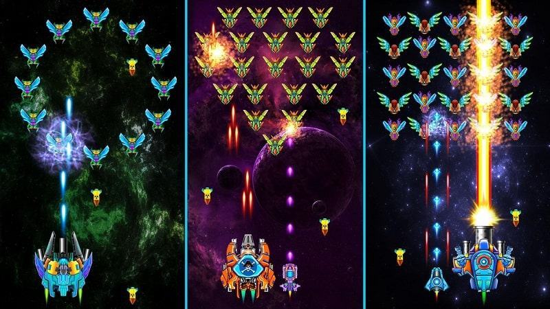 Bản mod Galaxy Attack Alien Shooter