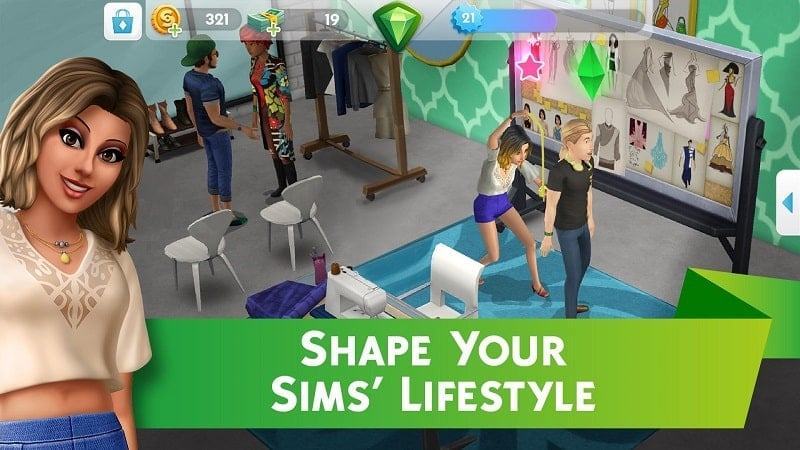 Tải xuống bản mod The Sims Mobile