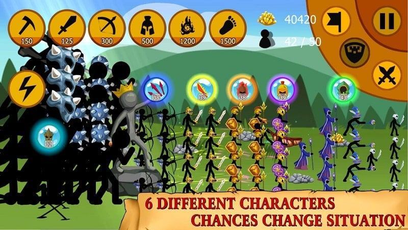 Chế độ chiến đấu Stickman