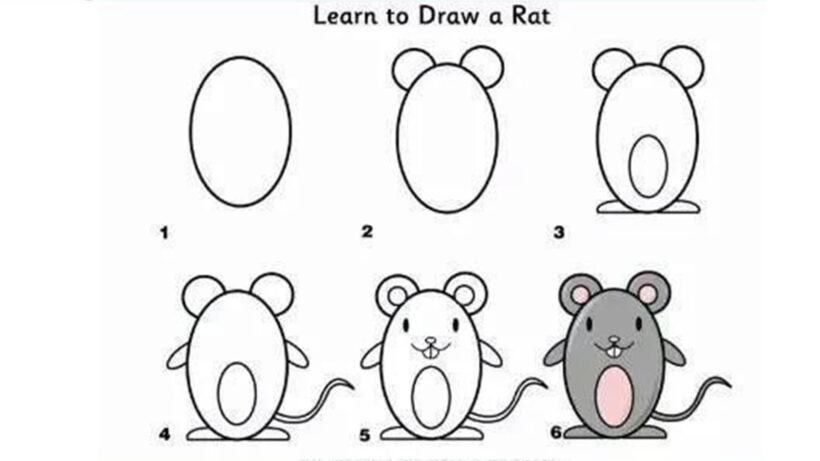 Làm thế nào để vẽ một con chuột