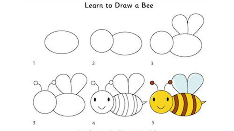 Làm thế nào để vẽ một con ong