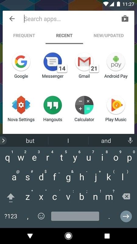 Bản mod Nova Launcher miễn phí