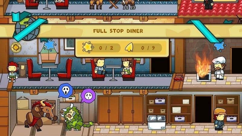 Scribblenauts apk mod không giới hạn miễn phí