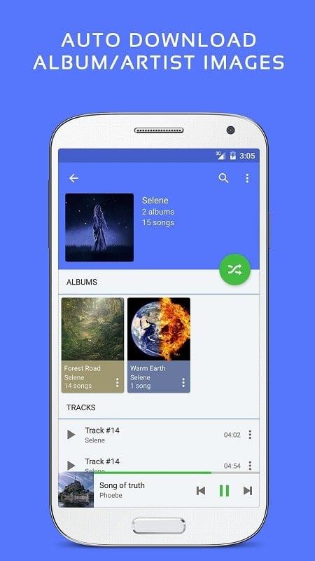 Bản mod Pulsar Music Player Pro miễn phí