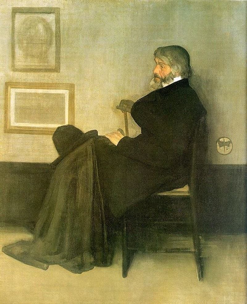 Tranh chân dung của thomas carlyle