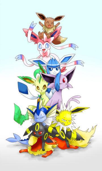 Hình nền Pokemon 3D siêu dễ thương cho điện thoại