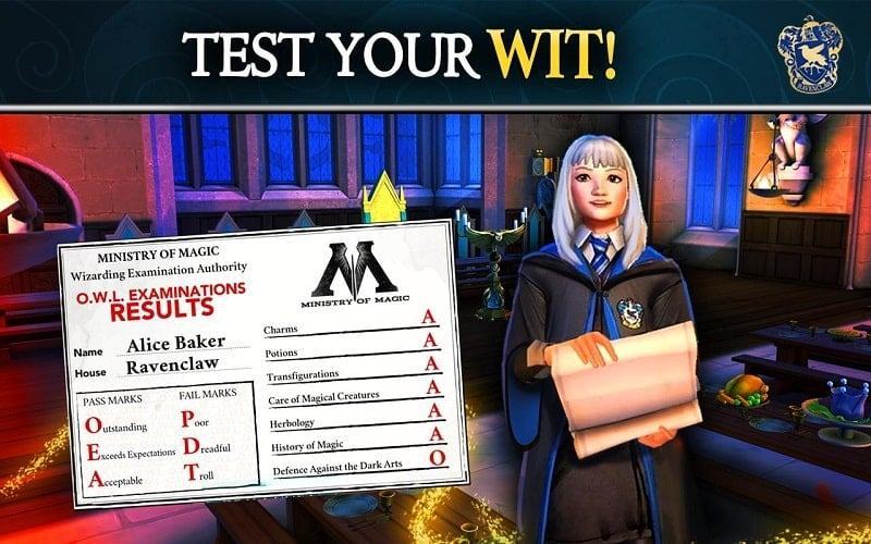 Apk mod bí ẩn Harry Potter Hogwarts